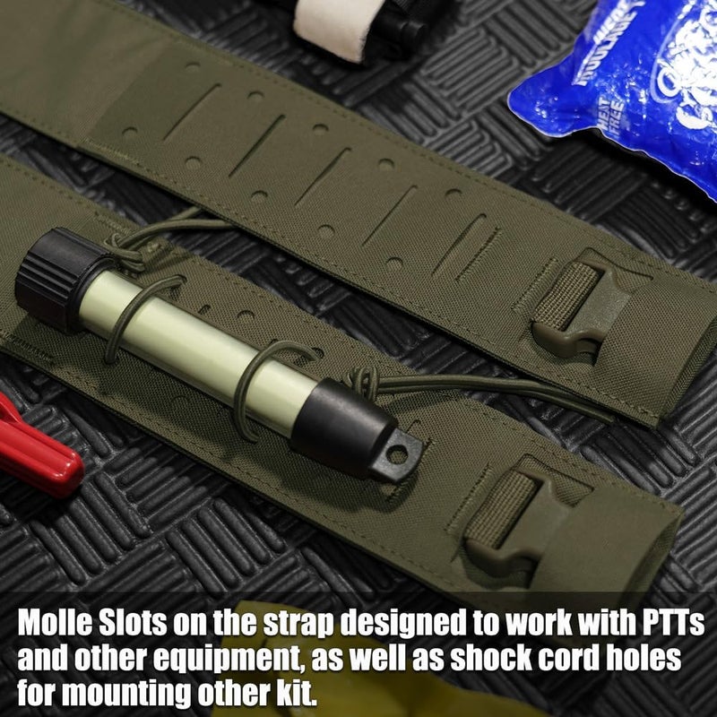 KRYDEX Laser Cut Shoulder Strap H Harness and Back Strap with Quick Release Buckles for MK3 MK4 MK5 Chest Rig - Image 3